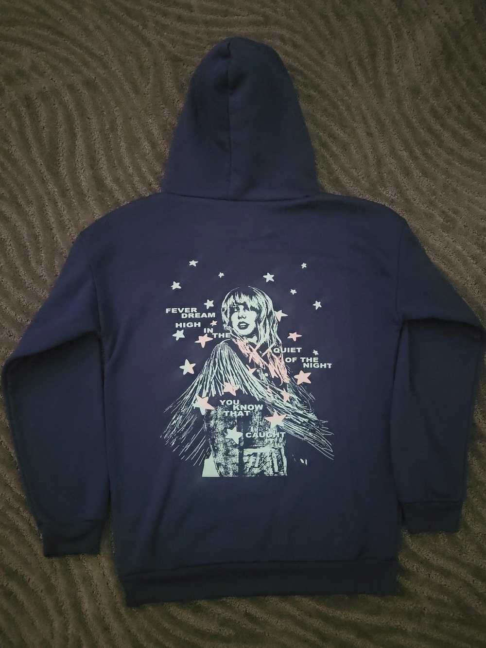 Taylor Swift Navy Blue Logo Hoodie - Picture 6 of 16